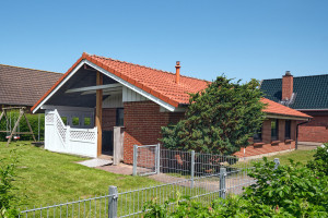Bild Ferienhaus "Seestern", Urlaub mit Hund, Zaun, Kamin, - 6 P., Nordsee