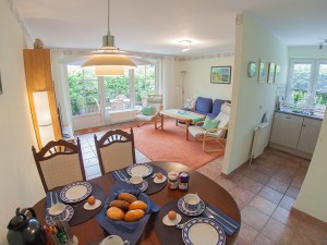 Bild: Ferienwohnung Die Muschel im Nordseebad Dangast, 55 qm, 4 Personen und Hund