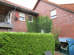 Bild: Luftkurort Werdum: Erdgeschoss-Fewo SMUTJE mit Terrasse und Garten