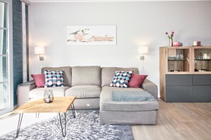 Bild: Großzügige FeWo mit Terrasse, Kamin, Sauna, WLAN, Kinderspielplatz